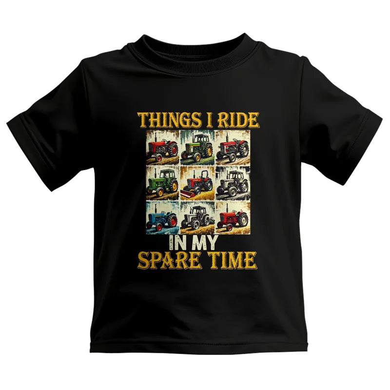 Things I Ride In My Spare Time 2 - Kids Heavy Cotton™ Tee