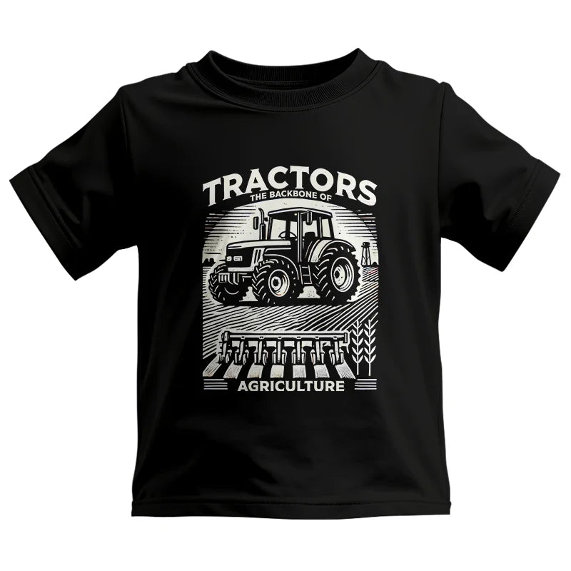 Image of Tractors The Backbone Of Agriculture - Kids Heavy Cotton™ Tee