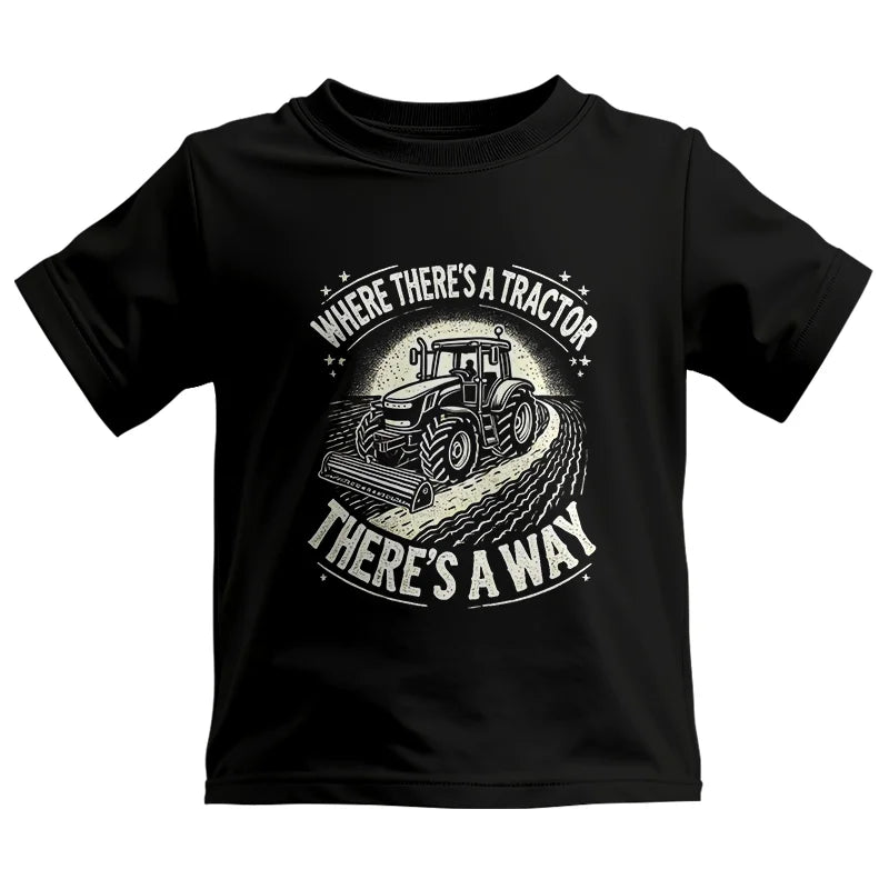 Where There's A Tractor There's A Way 1 - Kids Heavy Cotton™ Tee