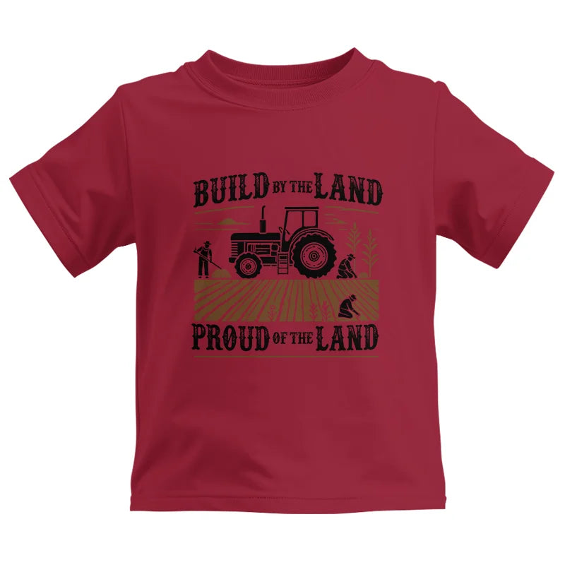 Image of Built By The Land_Proud Of The Land - Kids Heavy Cotton™ Tee