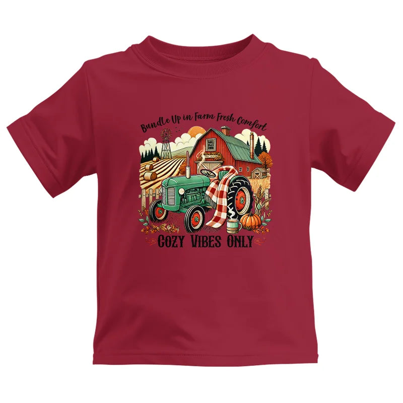 Bundle Up in Farm Fresh Comfort_Cozy Vibes Only - Kids Heavy Cotton™ Tee