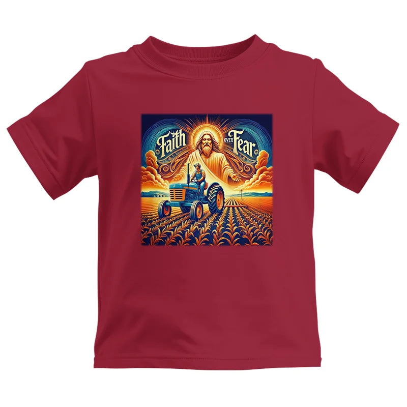 Faith Over Fear 1 - Kids Heavy Cotton™ Tee