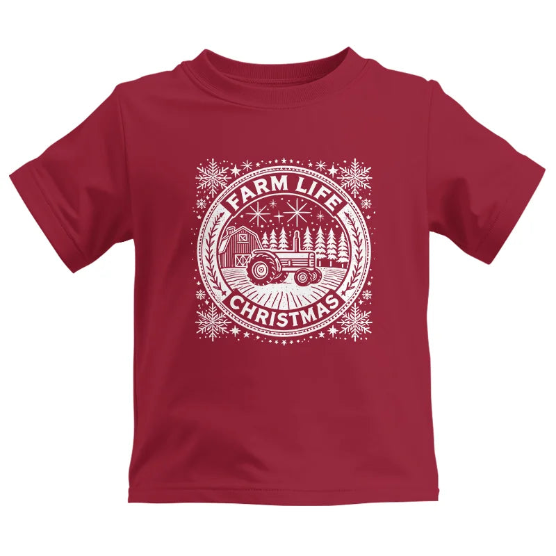 Image of Farm Life Christmas 2 - Kids Heavy Cotton™ Tee