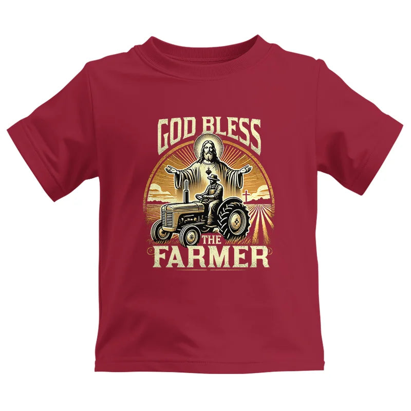 Image of God Bless The Farmer 1 - Kids Heavy Cotton™ Tee