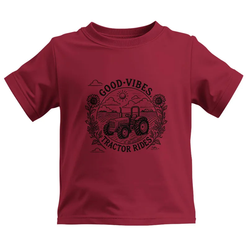 Image of Good Vibes Tractor Rides - Kids Heavy Cotton™ Tee