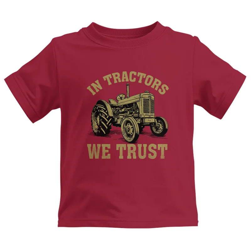 In Tractors We Trust - Kids Heavy Cotton™ Tee