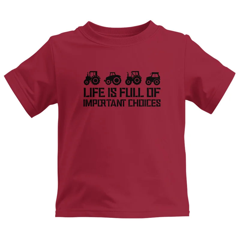 Image of Life Is Full Of Important Choices 20 - Kids Heavy Cotton™ Tee