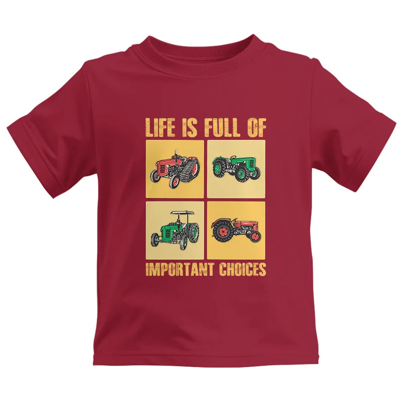 Image of Life Is Full Of Important Choices 38 - Kids Heavy Cotton™ Tee