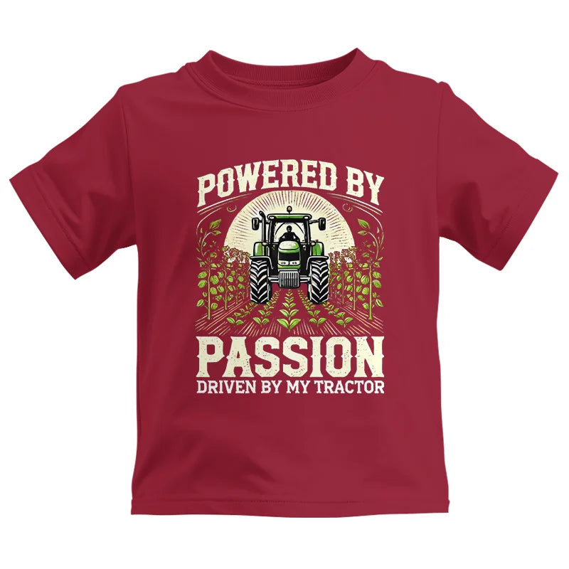 Powered By Passion Driven By My Tractor 3 - Kids Heavy Cotton™ Tee