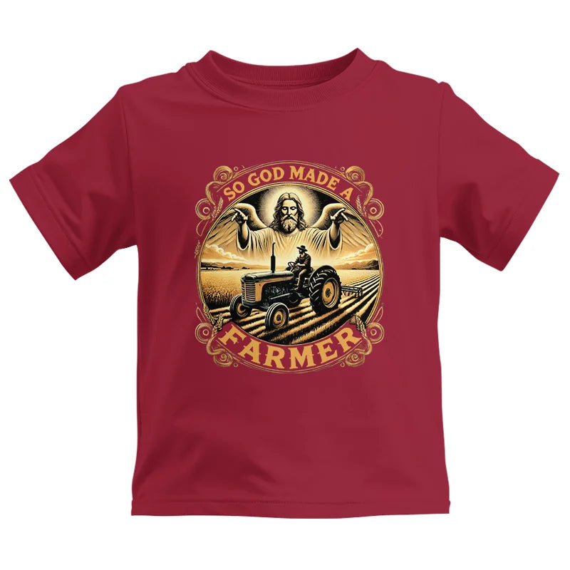 So God Made A Farmer 1 - Kids Heavy Cotton™ Tee