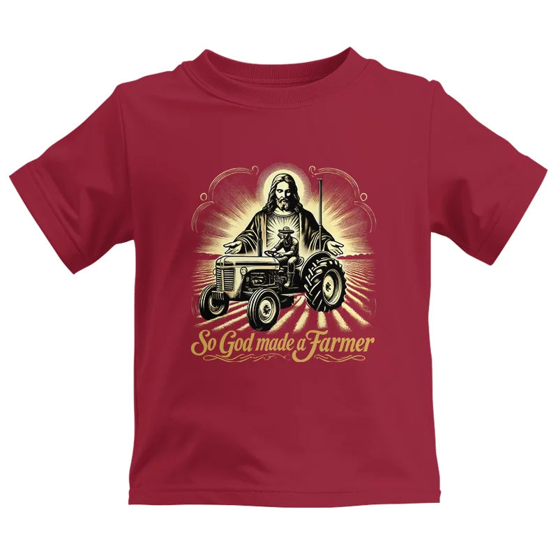 So God Made A Farmer 2 - Kids Heavy Cotton™ Tee