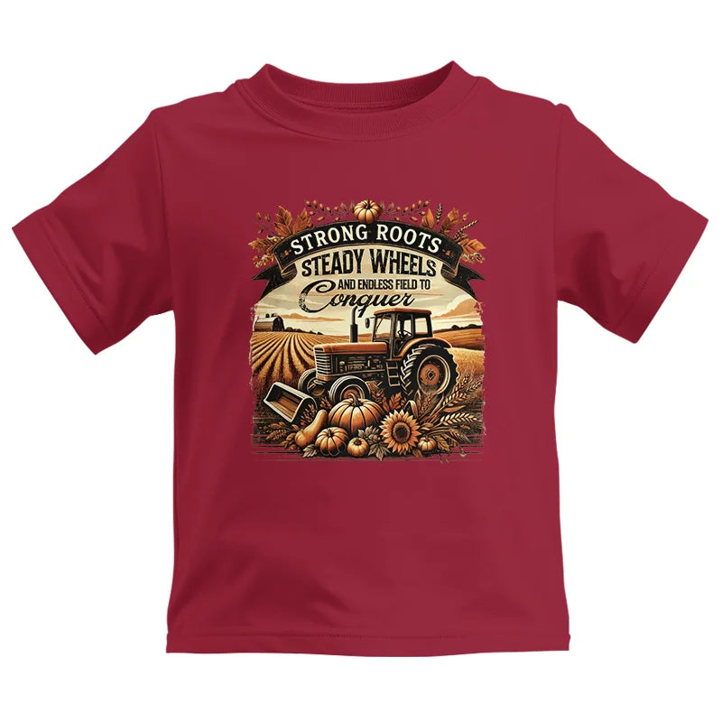 Thanksgiving Farmer Endless Fields To Conquer 2 - Kids Heavy Cotton™ Tee