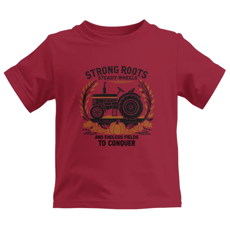 Thanksgiving Farmer Endless Fields To Conquer 3 - Kids Heavy Cotton™ Tee