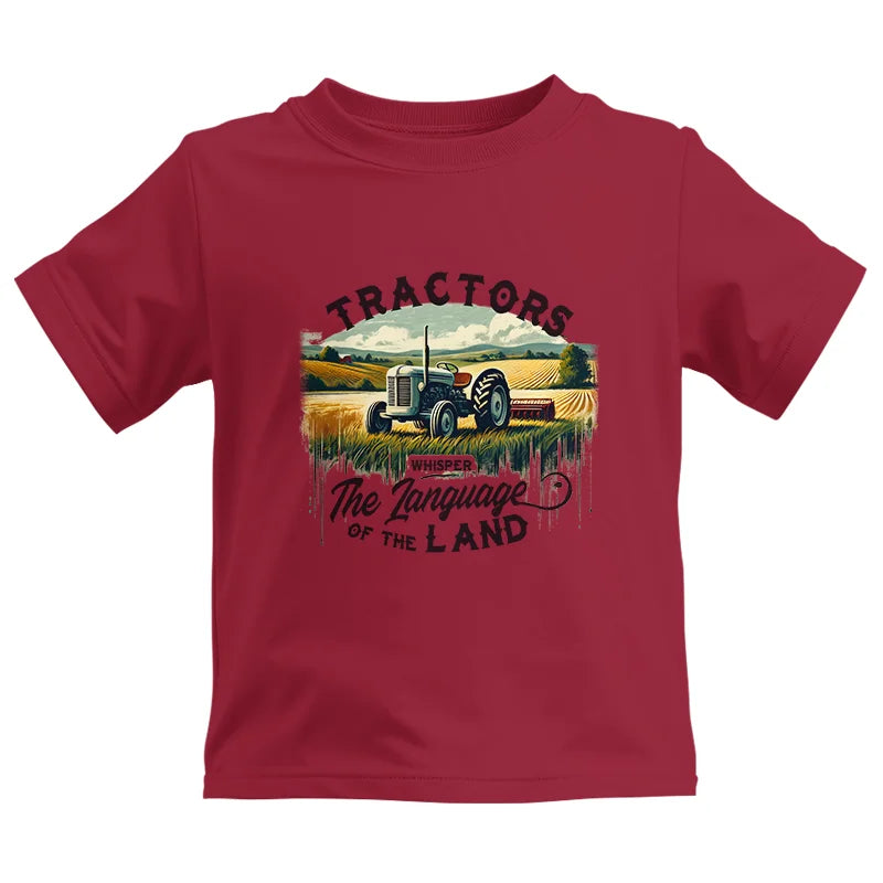 Image of Tractors Whisper The Language Of The Land 2 - Kids Heavy Cotton™ Tee