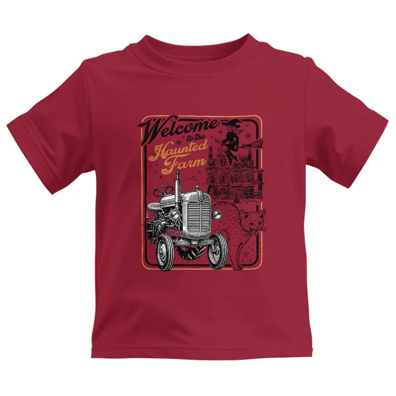 Image of Welcome To The Haunted Farm 1 - Kids Heavy Cotton™ Tee