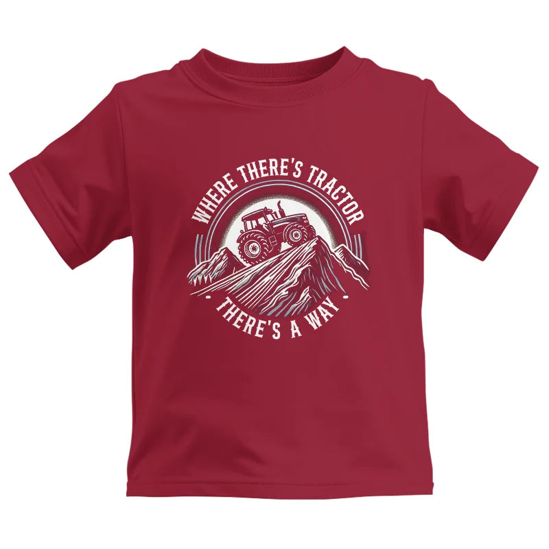 Where There's A Tractor There's A Way 4 - Kids Heavy Cotton™ Tee