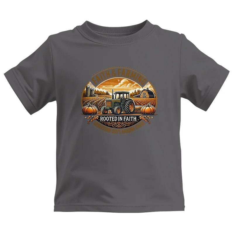 Faith And Farming 1 - Kids Heavy Cotton™ Tee