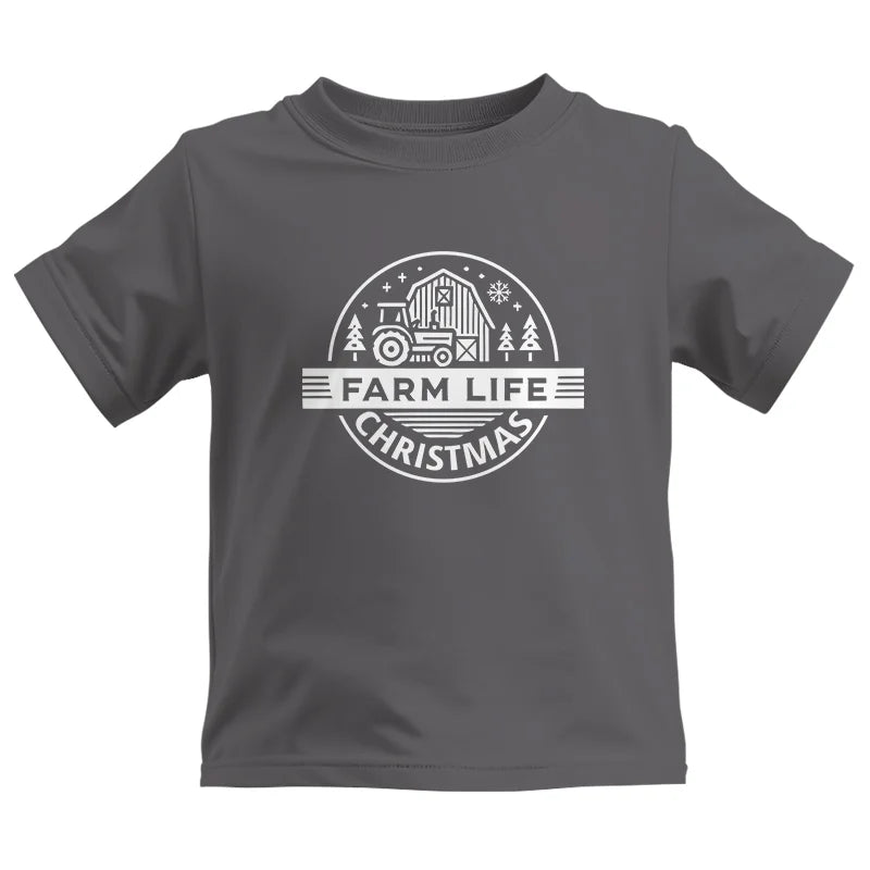 Image of Farm Life Christmas 1 - Kids Heavy Cotton™ Tee