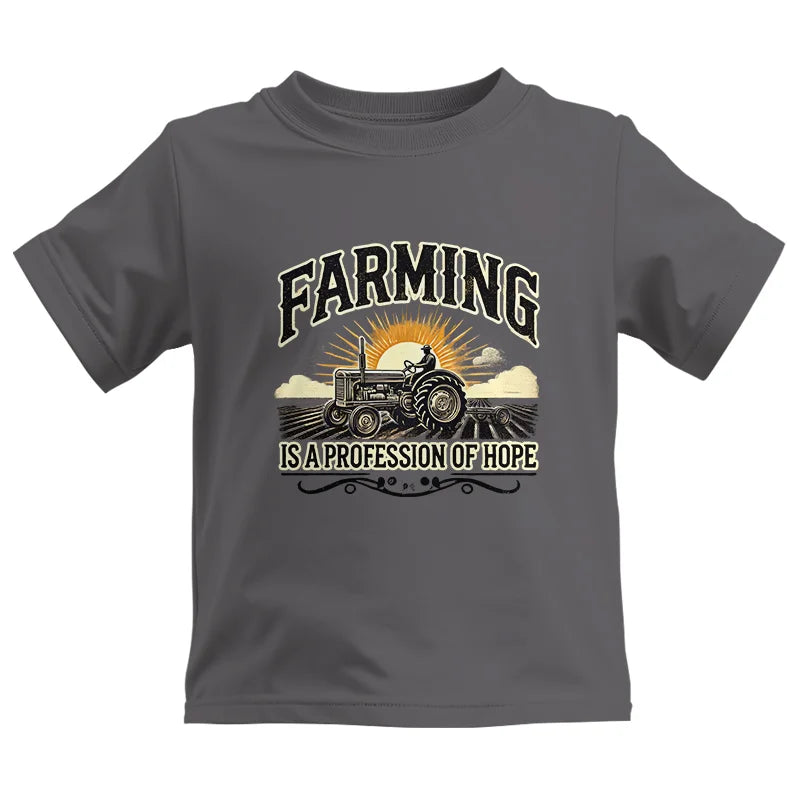 Image of Farming Is A Profession Of Hope 1 - Kids Heavy Cotton™ Tee