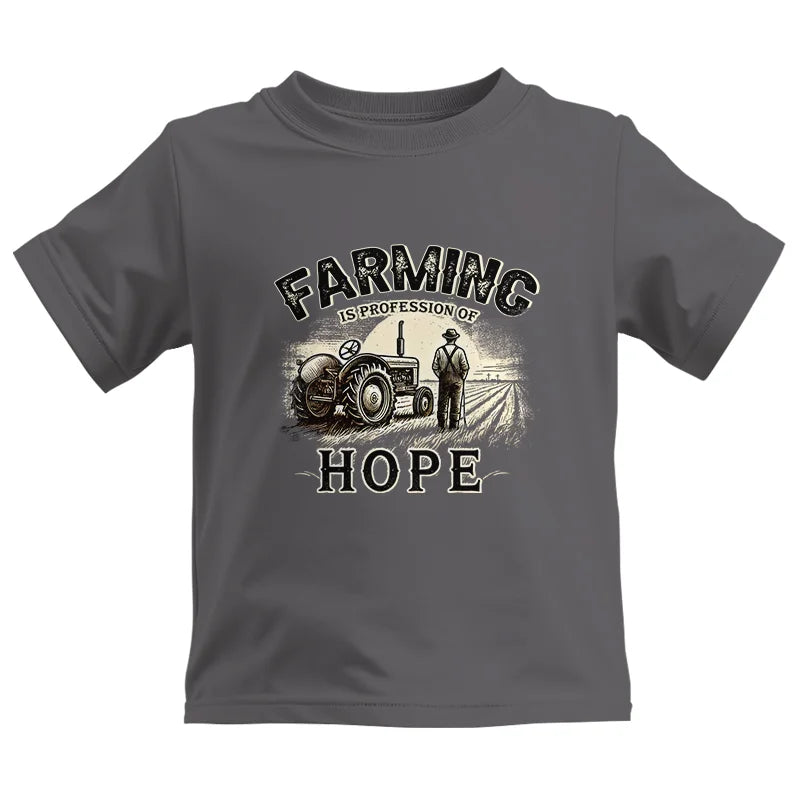 Image of Farming Is A Profession Of Hope 2 - Kids Heavy Cotton™ Tee