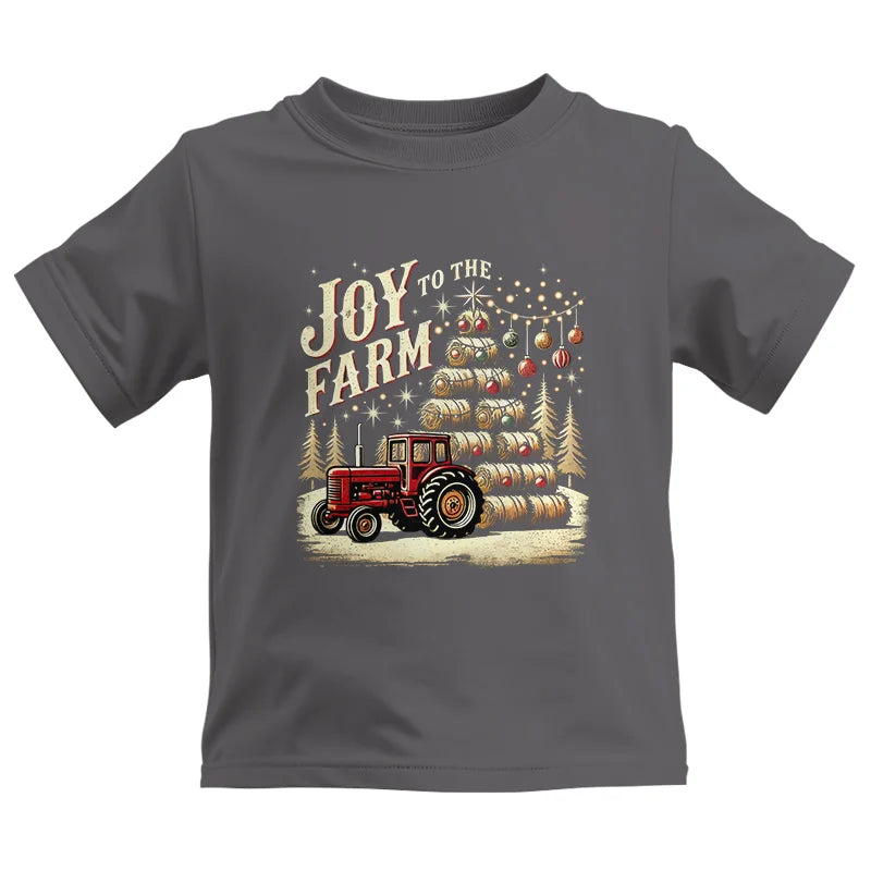 Image of Joy To The Farm - Kids Heavy Cotton™ Tee