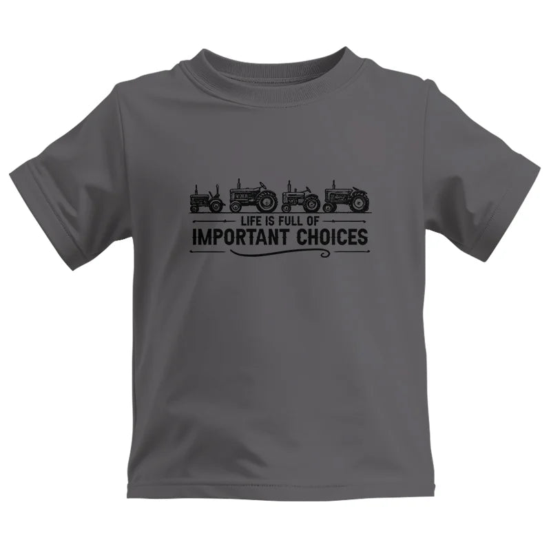 Image of Life Is Full Of Important Choices 12 - Kids Heavy Cotton™ Tee