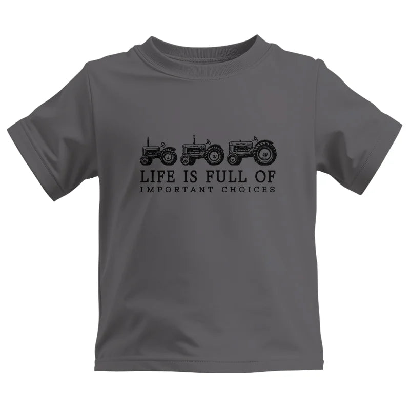 Life Is Full Of Important Choices 13 - Kids Heavy Cotton™ Tee