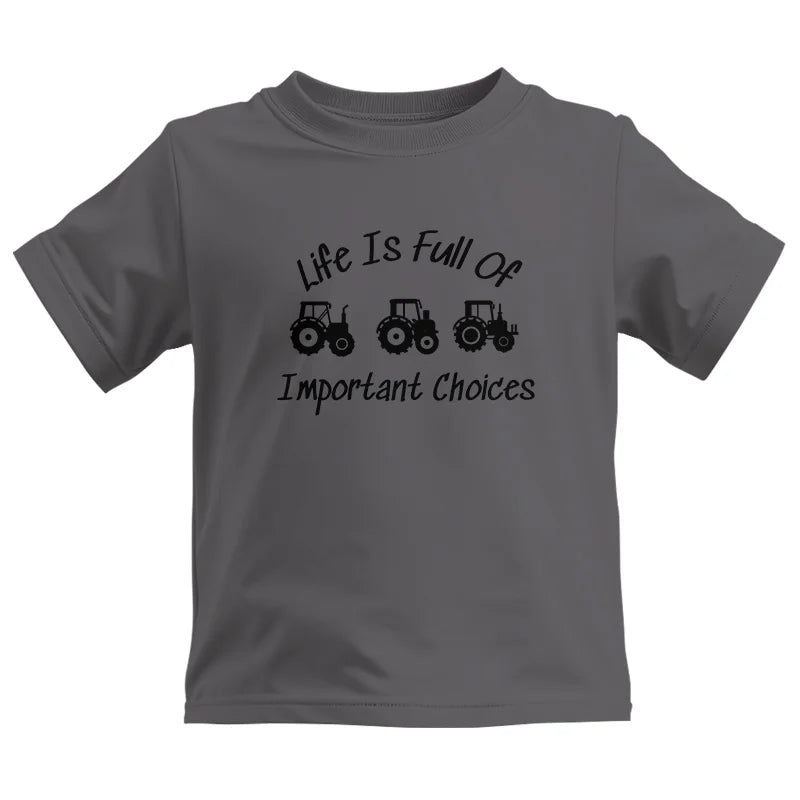 Life Is Full Of Important Choices 15 - Kids Heavy Cotton™ Tee