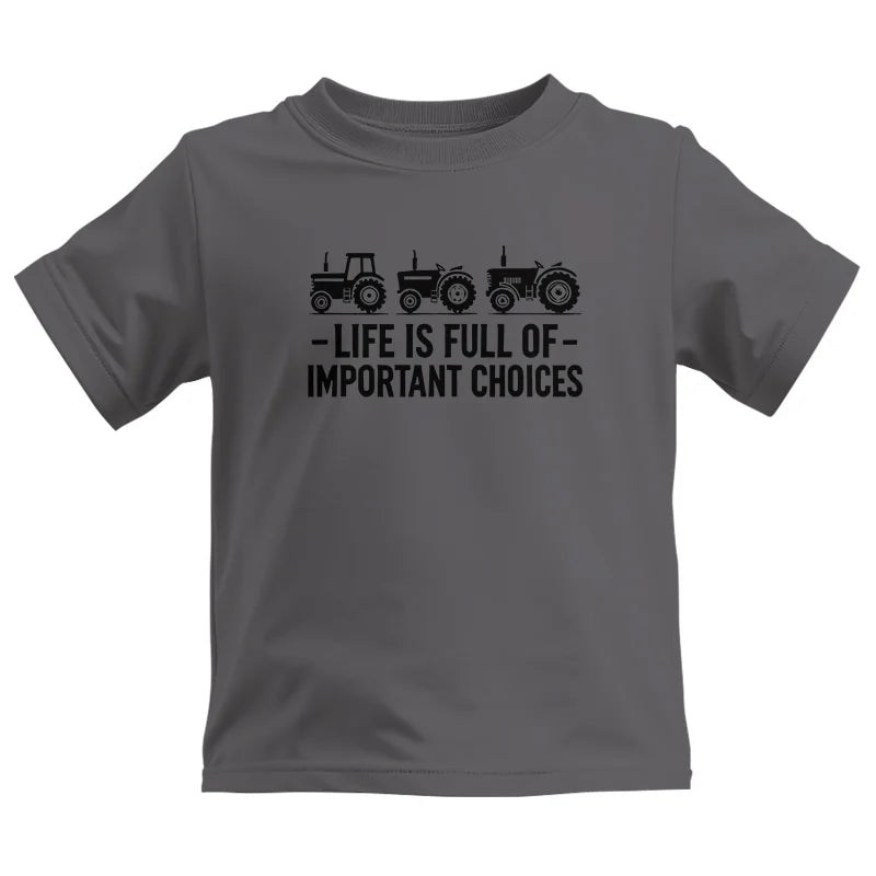 Life Is Full Of Important Choices 21 - Kids Heavy Cotton™ Tee