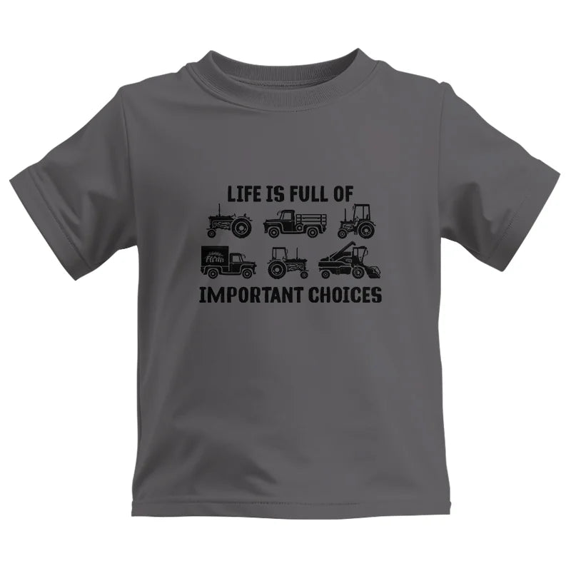 Image of Life Is Full Of Important Choices 34 - Kids Heavy Cotton™ Tee