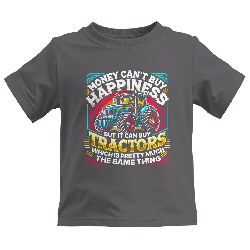 Money Can't Buy Happiness Can Buy Tractors - Kids Heavy Cotton™ Tee