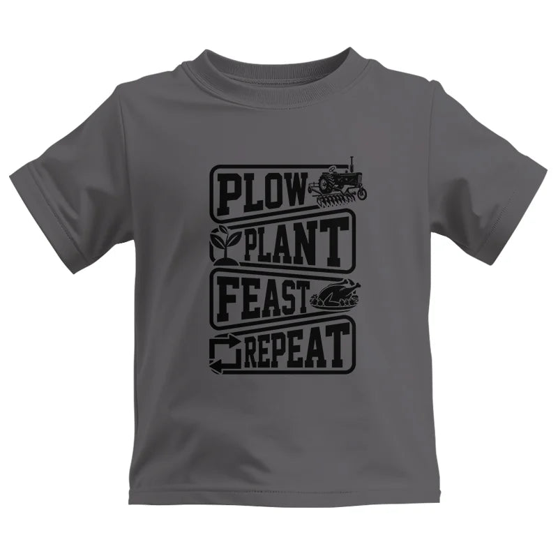 Plow Plant Feast Repeat 1 - Kids Heavy Cotton™ Tee