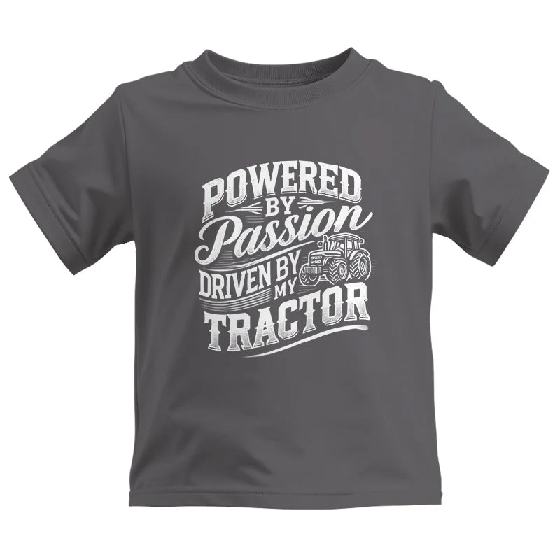 Image of Powered By Passion Driven By My Tractor 2 - Kids Heavy Cotton™ Tee