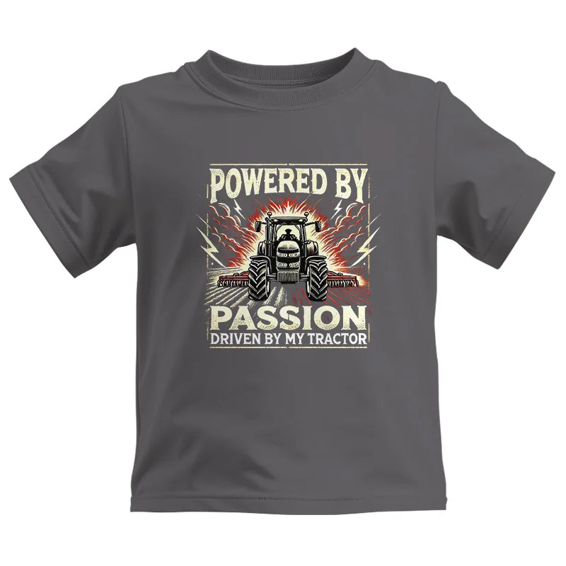 Powered By Passion Driven By My Tractor 4 - Kids Heavy Cotton™ Tee