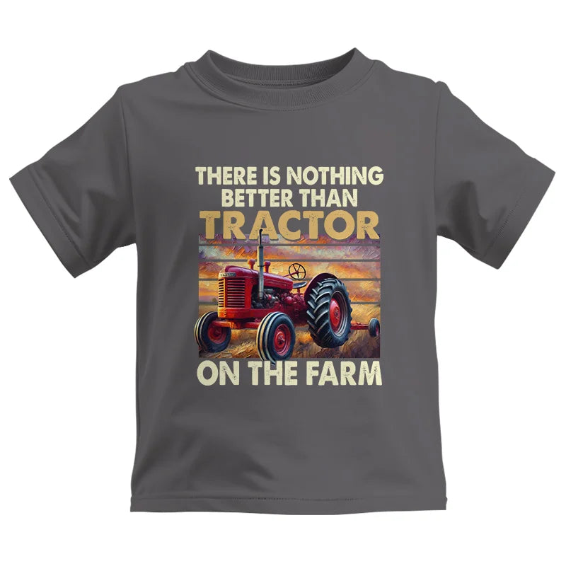 Image of There Is Nothing Better Than Tractor On The Farm 1 - Kids Heavy Cotton™ Tee