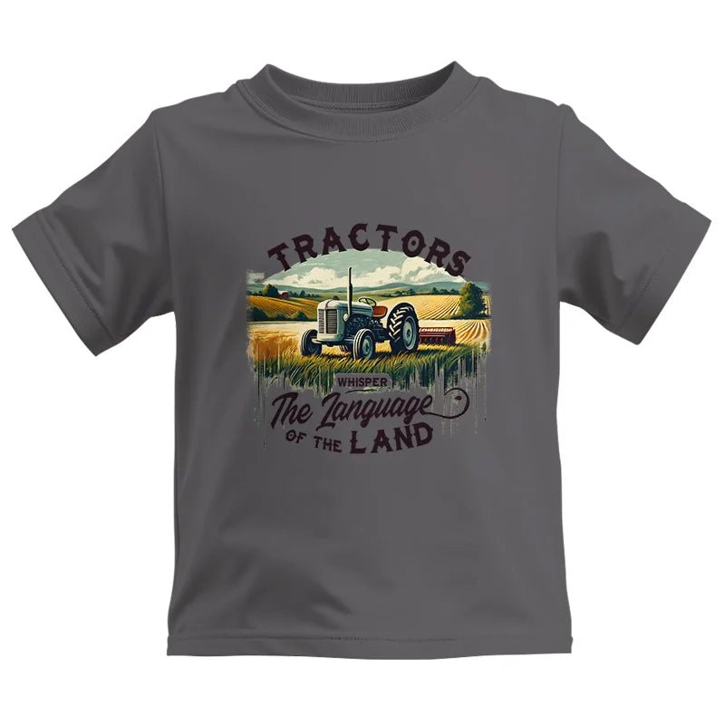 Tractors Whisper The Language Of The Land 2 - Kids Heavy Cotton™ Tee