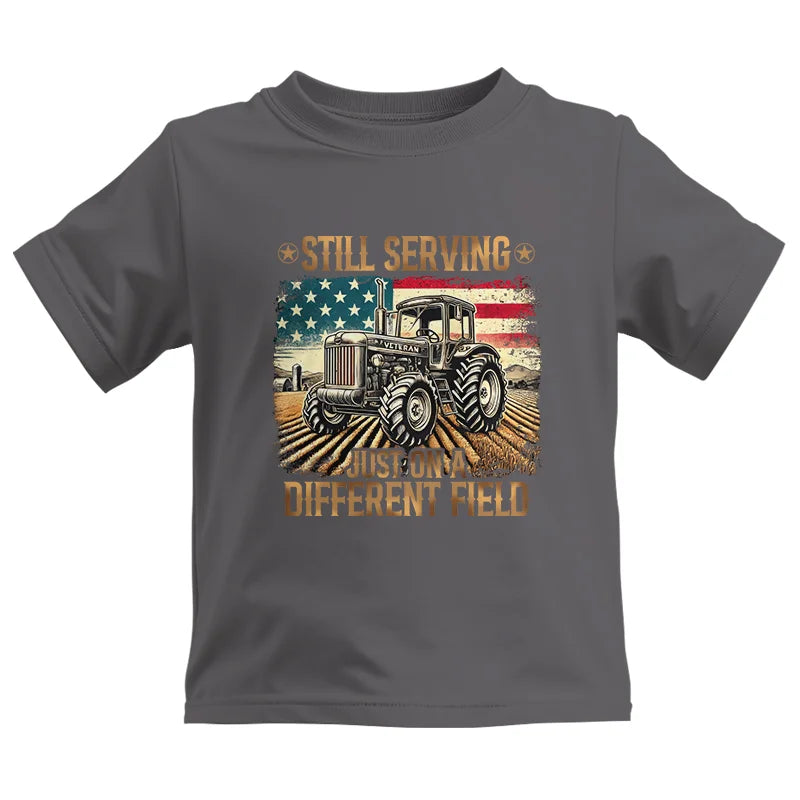 Image of Veteran Farmer Still Serving 2 - Kids Heavy Cotton™ Tee