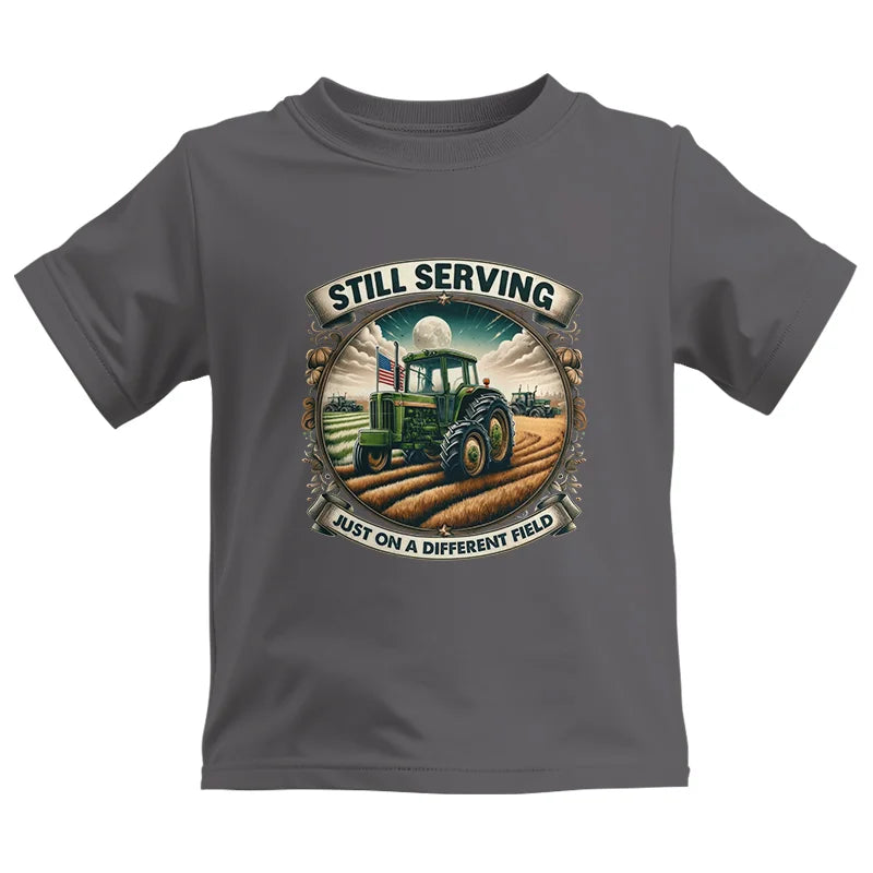 Image of Veteran Farmer Still Serving 4 - Kids Heavy Cotton™ Tee