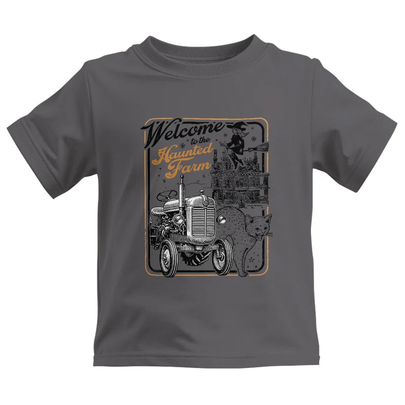 Image of Welcome To The Haunted Farm 1 - Kids Heavy Cotton™ Tee