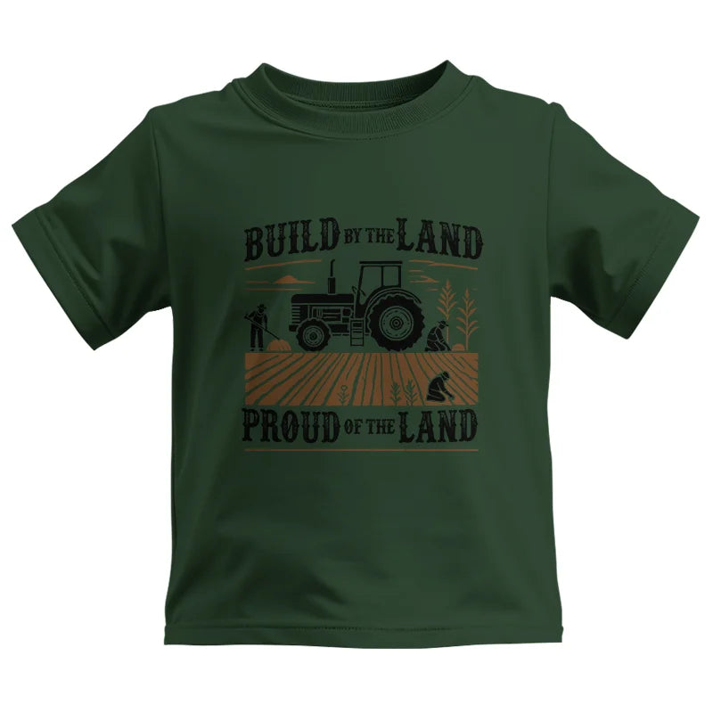 Built By The Land_Proud Of The Land - Kids Heavy Cotton™ Tee