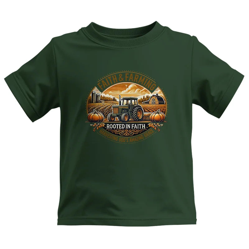 Image of Faith And Farming 1 - Kids Heavy Cotton™ Tee