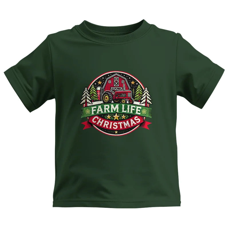 Farm Life Christmas 3 - Kids Heavy Cotton™ Tee