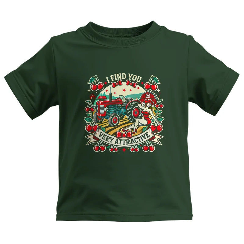 I Find You Very Attractive Red Cherry - Kids Heavy Cotton™ Tee