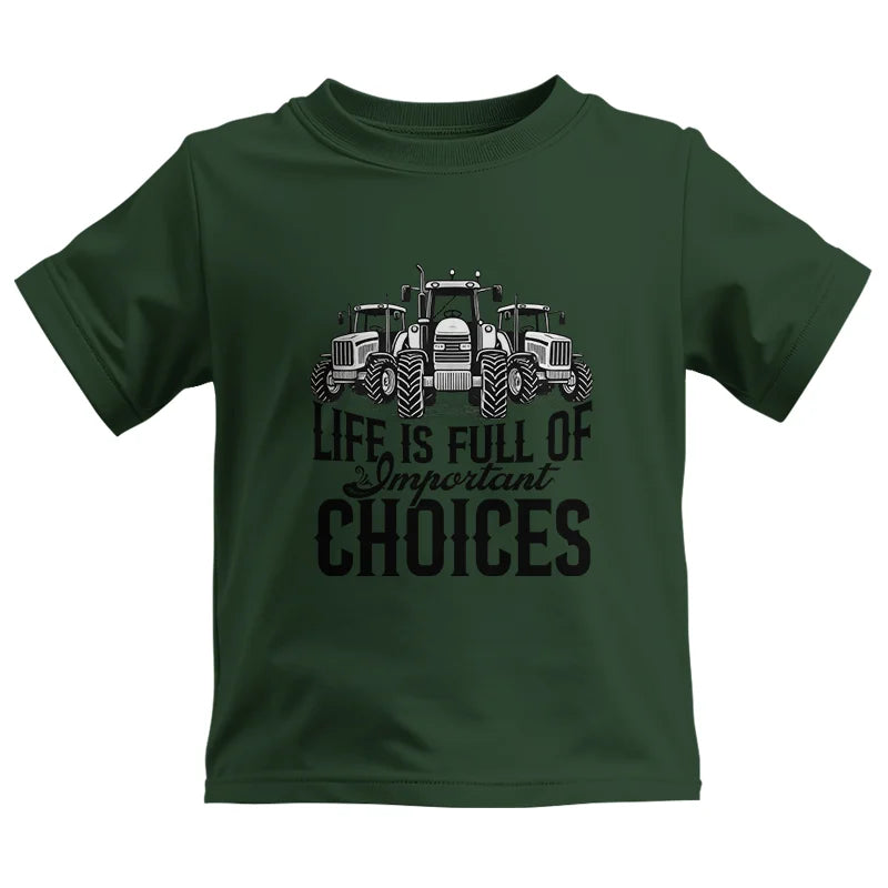 Life Is Full Of Important Choices 2 - Kids Heavy Cotton™ Tee