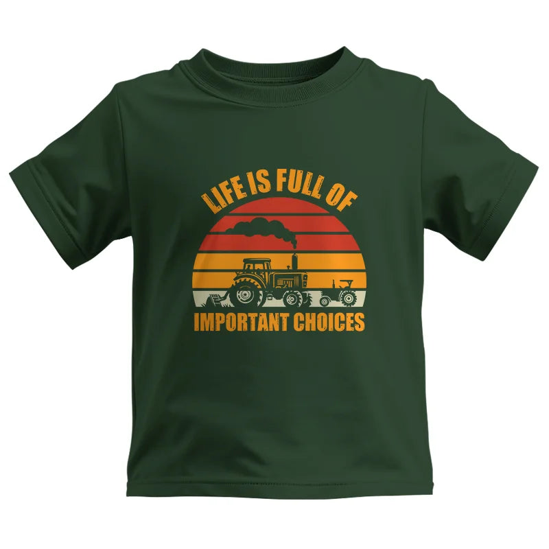 Image of Life Is Full Of Important Choices 32 - Kids Heavy Cotton™ Tee