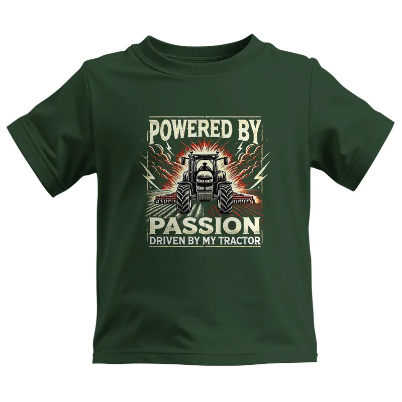 Image of Powered By Passion Driven By My Tractor 4 - Kids Heavy Cotton™ Tee