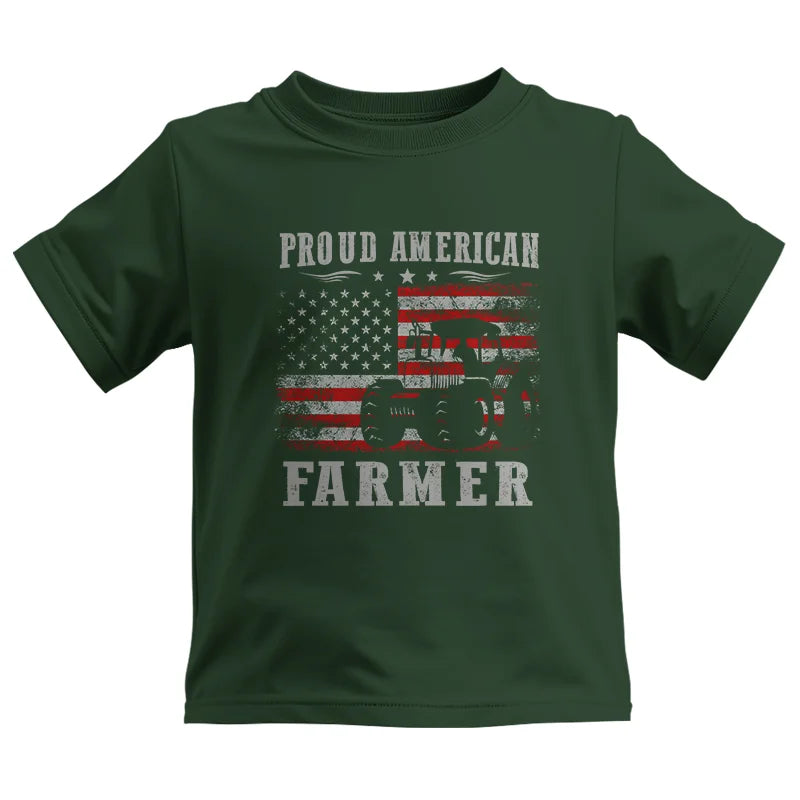 Image of Proud American Farmer - Kids Heavy Cotton™ Tee