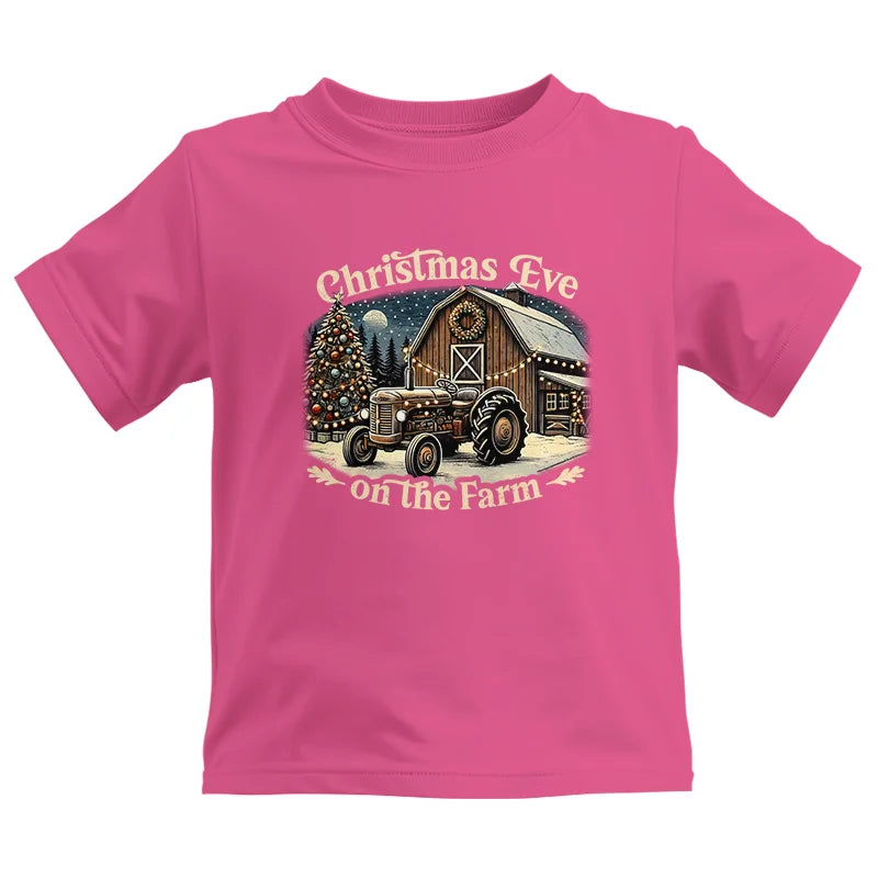 Christmas Eve On The Farm 2 - Kids Heavy Cotton™ Tee