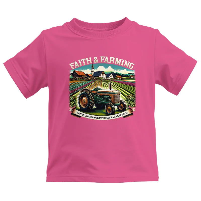 Faith And Farming 4 - Kids Heavy Cotton™ Tee