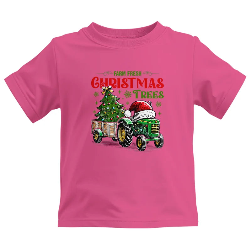 Image of Farm Fresh Christmas Trees - Kids Heavy Cotton™ Tee